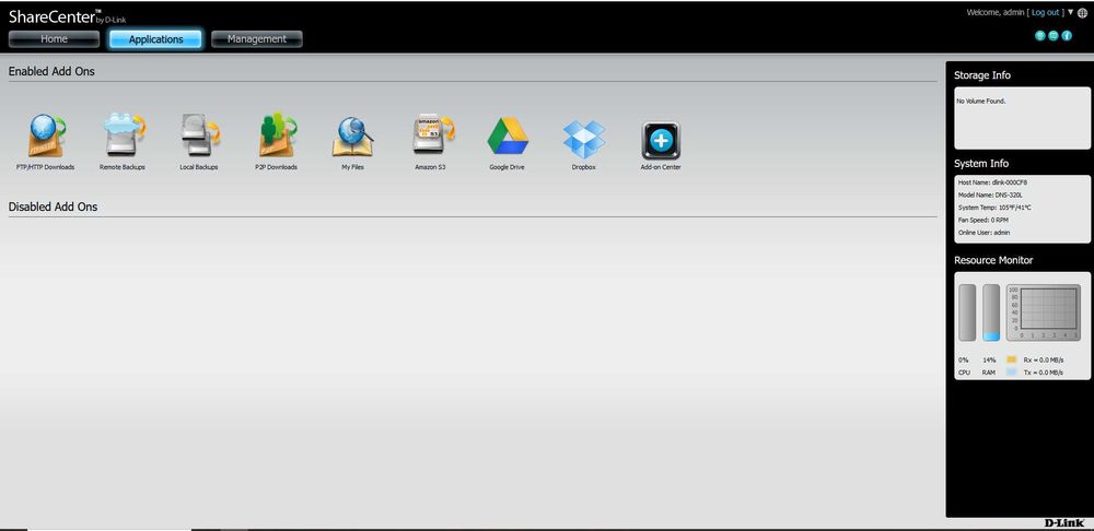 Serwer plików D-Link DNS-320L