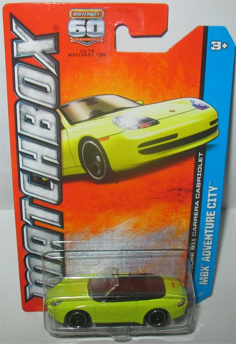 Matchbox - Porsche 911 Carrera Cabriolet (2013)