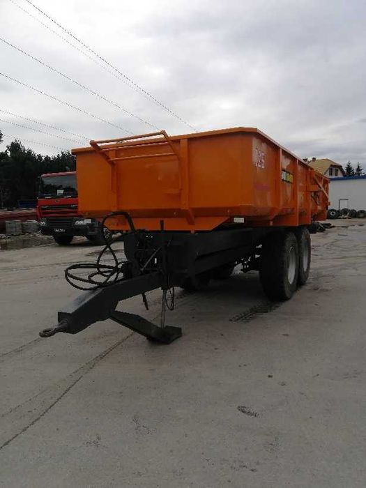 Przyczepa wywrotka, samowyładowcza, rolnicza Miedema HST 120, super stan.