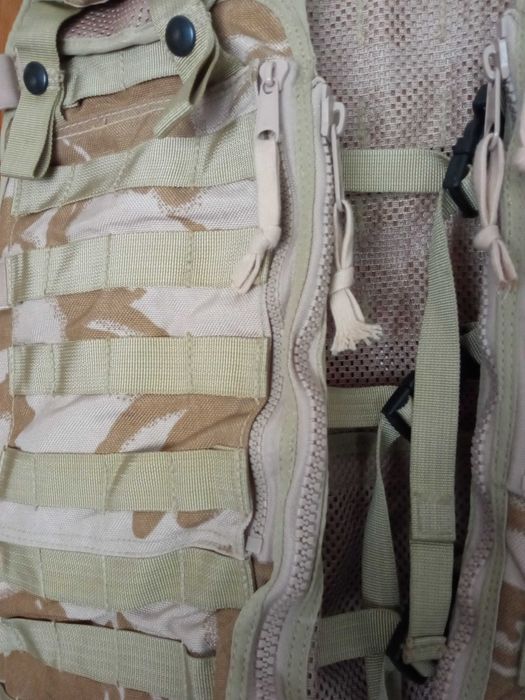 Colete táctico molle militar Exército Britânico para airsoft ou caça
