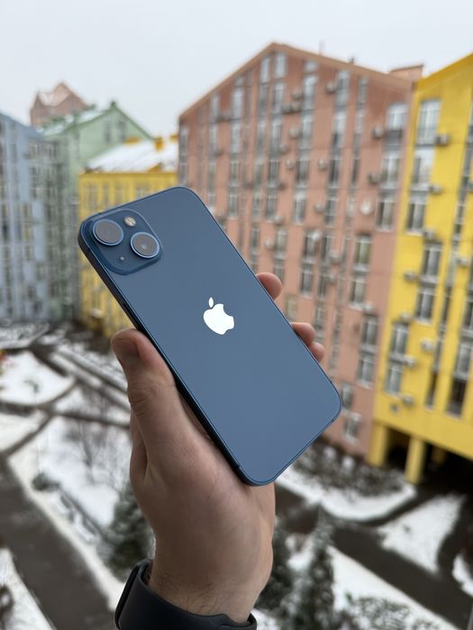 100% Аккум Идеал iPhone 13 256Gb Blue Neverlock Айфон