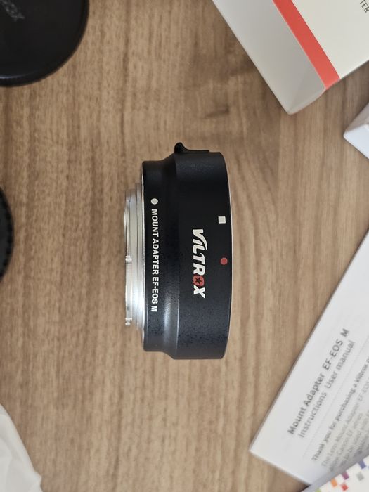Adaptador Viltrox EF-EOS M Autofocus (Novo - nunca usado)