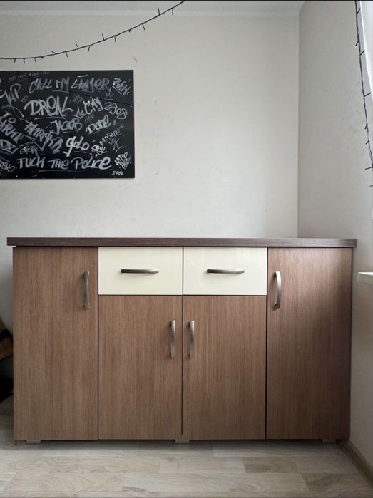 Komoda + szafka grube drewno