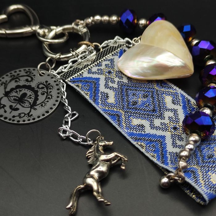 Брелоки з кониками на сумку