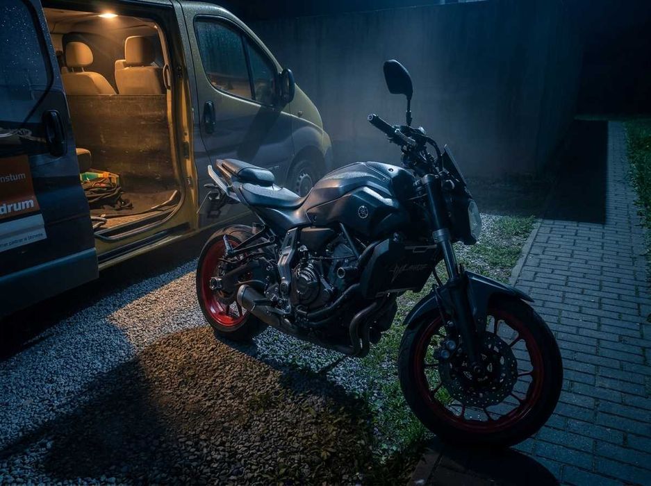 YAMAHA MT-07 | 2014 | ABS | Nowe Opony | Przerobiony Wydech | Crash Pady