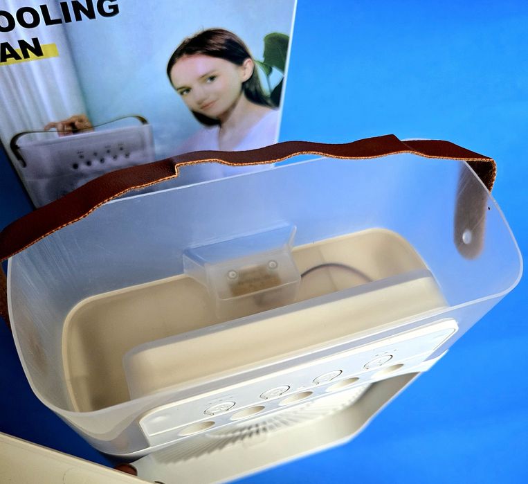 Настільний зволожувач повітря з вентилятором