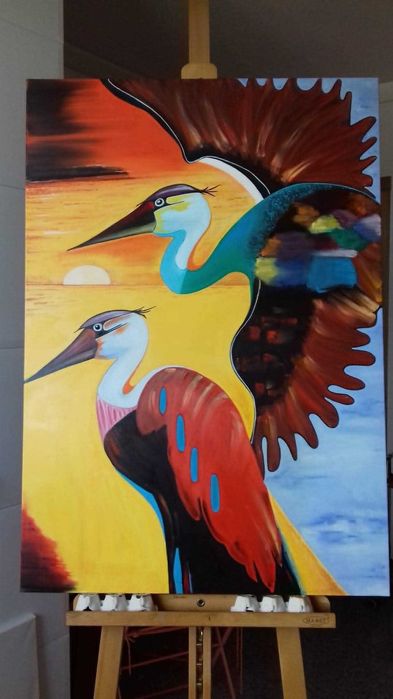Pintura a óleo 100X70