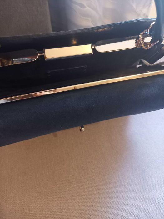 Torebka damska granatowa ZARA