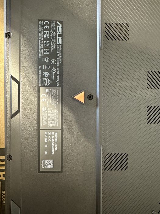 потужний ігровий ноутбук ASUS TUF