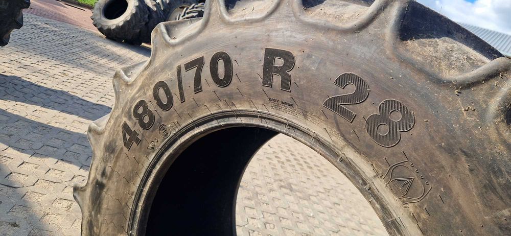 480/70r28 540/65r28 50% bieżnik bez napraw