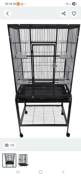Gaiola para aves de grande porte