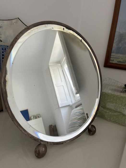 Espelho antigo de toucador