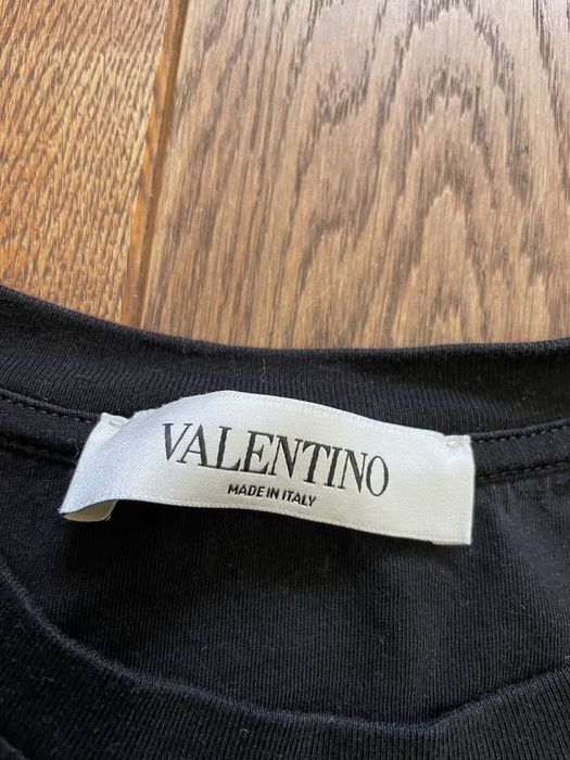 чорна футболка Valentino