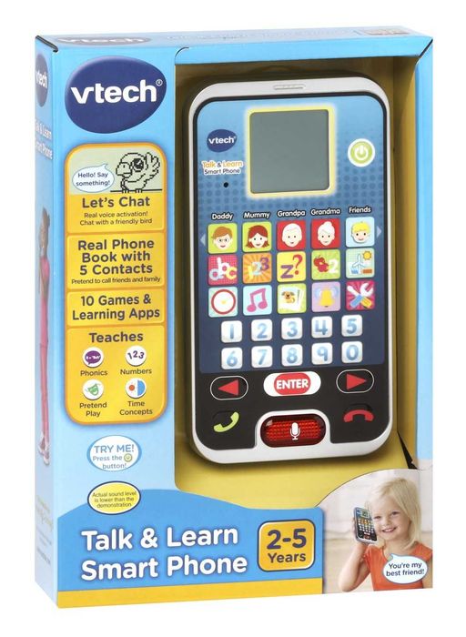 Іграшковий телефон VTech Talk and Learn Smart Phone англ. язик.