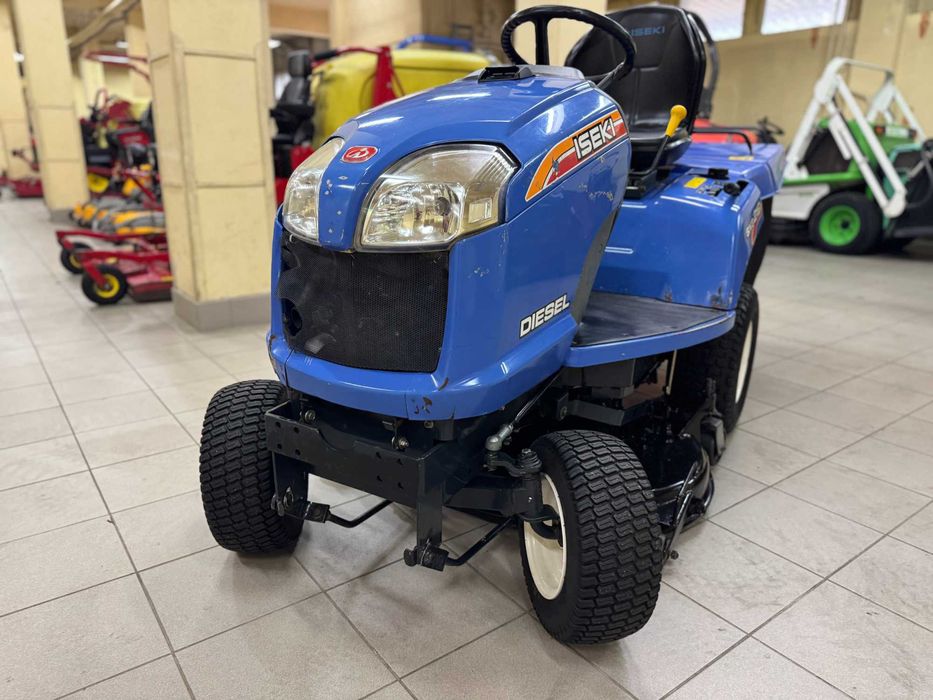 Traktorek Kosiarka ISEKI SXG 216 H SILNIK 2 CYL. 16KM DIESEL Z KOSZ