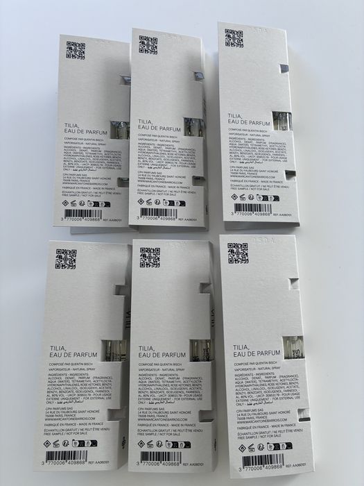 sample Marc Antoine Barrios Tilia Eau de Parfum 15 ml