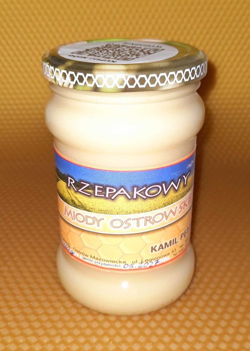 Polski miód rzepakowy