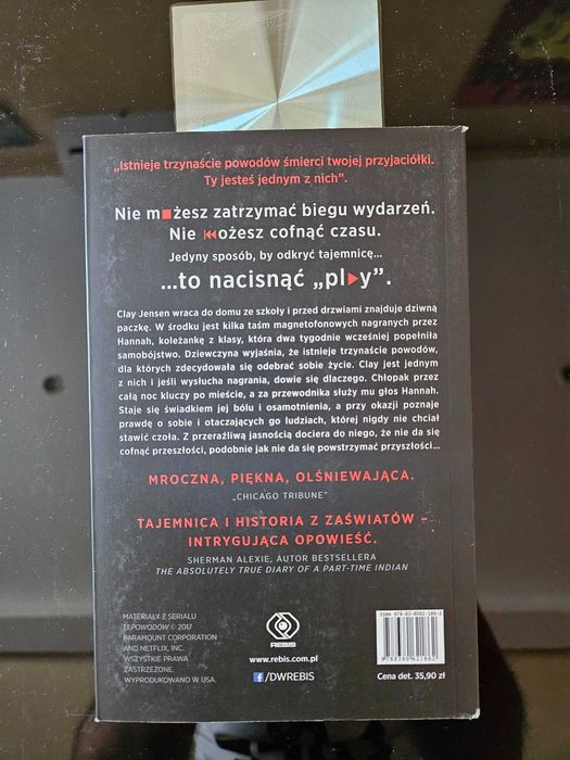 13 powodów Jay Asher