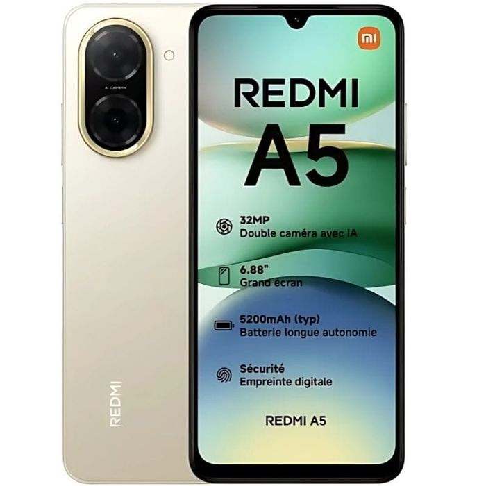 Xiaomi Redmi A5 3GB/64GB 5unid. Oferta Pelicula e Capa