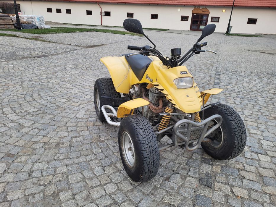 Quad SMC Barossa 250, zarejestrowany.