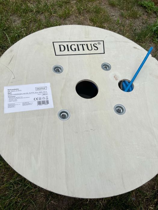Kabel instalacyjny DIGITUS kat. 6A S/FTP – szpula 500 m