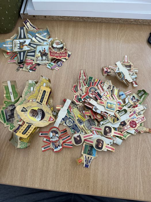 Coleção de bandas de charutos