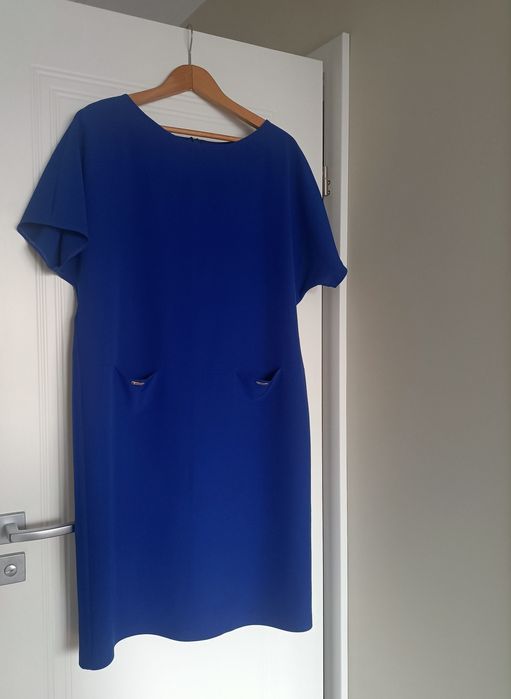 Sukienka chabrowa Skórska