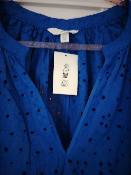 Туника с воланом прошва коттон 100 %бренд Н&М Мама XL XL-XXL