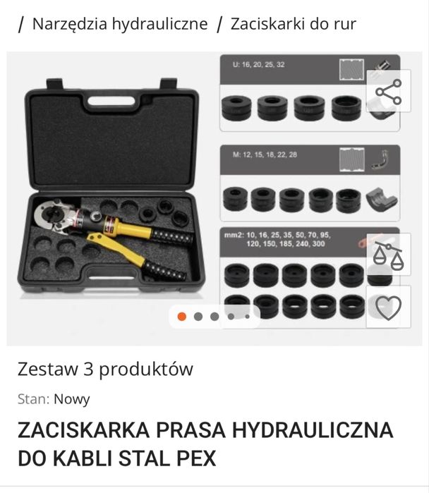Zaciskarka do rur April