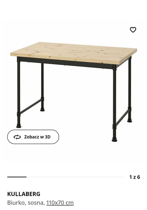 PROMO Ikea stelaż stołu do jadalni, biurka