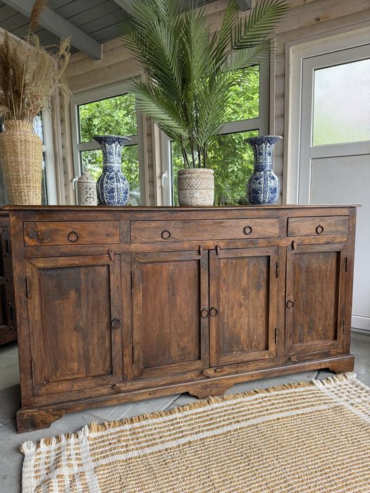 Komoda drewniana vintage rustykalna stara UNIKAT retro ORYGINALNA
