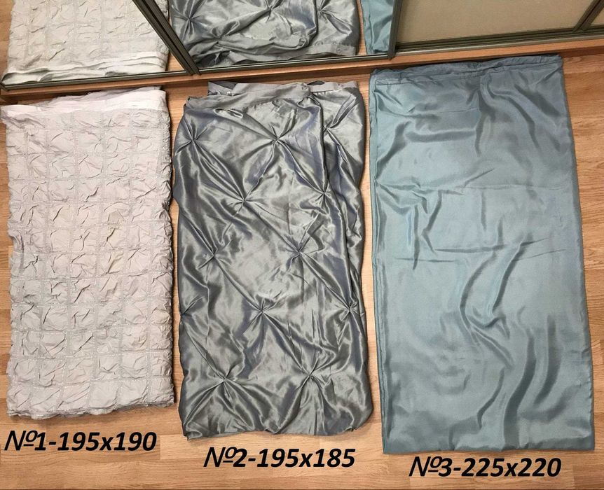 Пододеяльник Евроразмер большой жатка Home серый