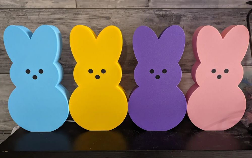 Easter Bunny Light Box (Peep Bunny)