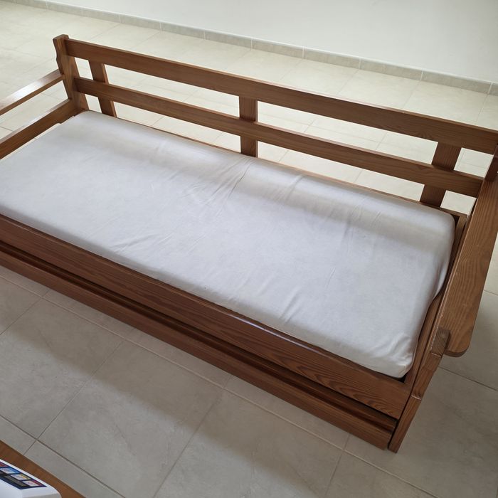 Sofá com dupla cama