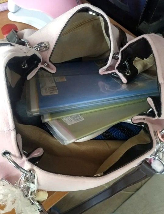 Розовая Сумка | как Juicy Couture