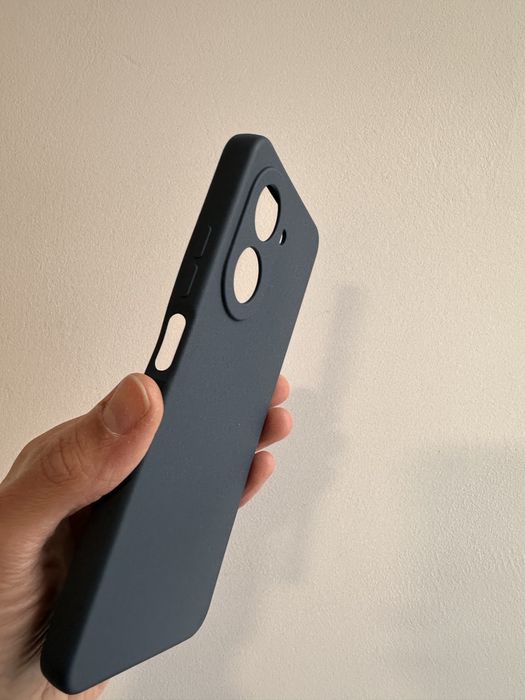 Etui plecki silikon granatowe do XIAOMI REDMI A5