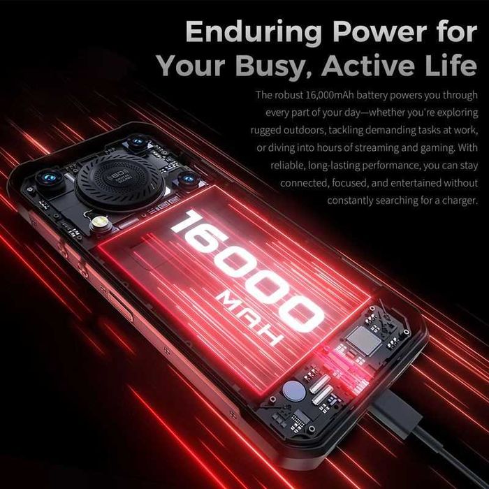 Oukitel WP56 5G 12GB/512GB IP69K 2.6GHz