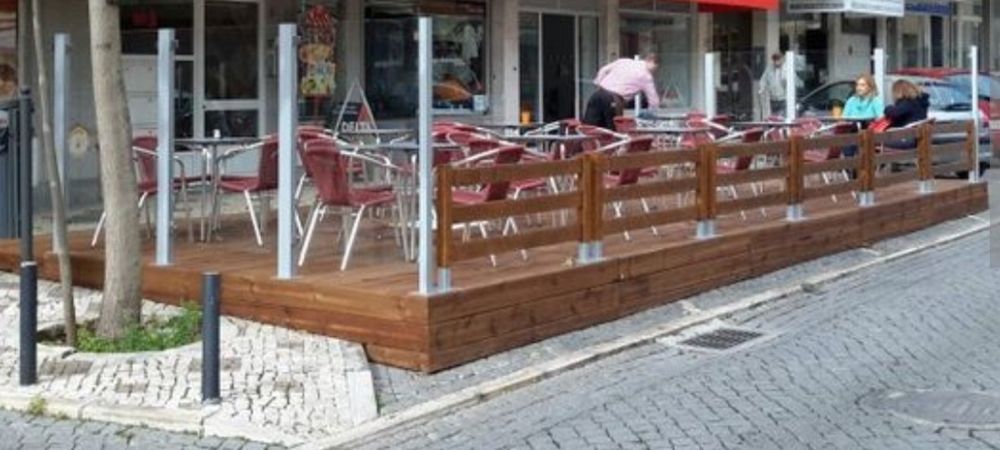 Esplanadas deck e pergolas