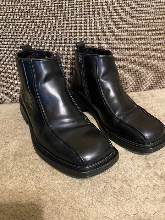 ботінки шкіряні з натуральноі шкіри