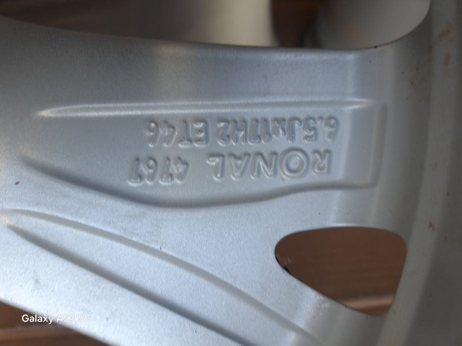 Alufelgi 17" 5x112 SKODA
