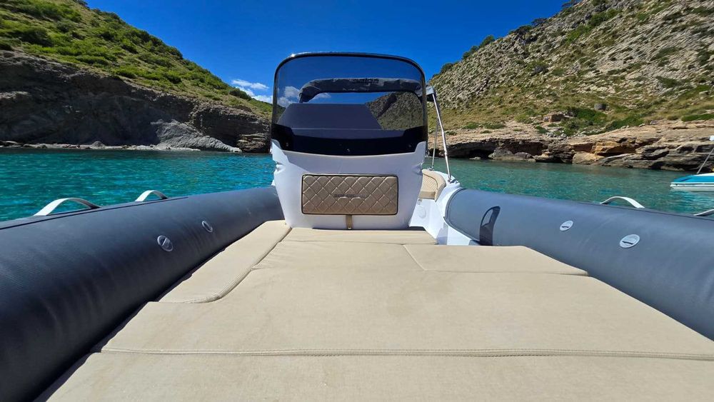 RIB ponton łódź motorowa nowa 2025 silnik Yamaha 200 KM, CE:B, 14 osób