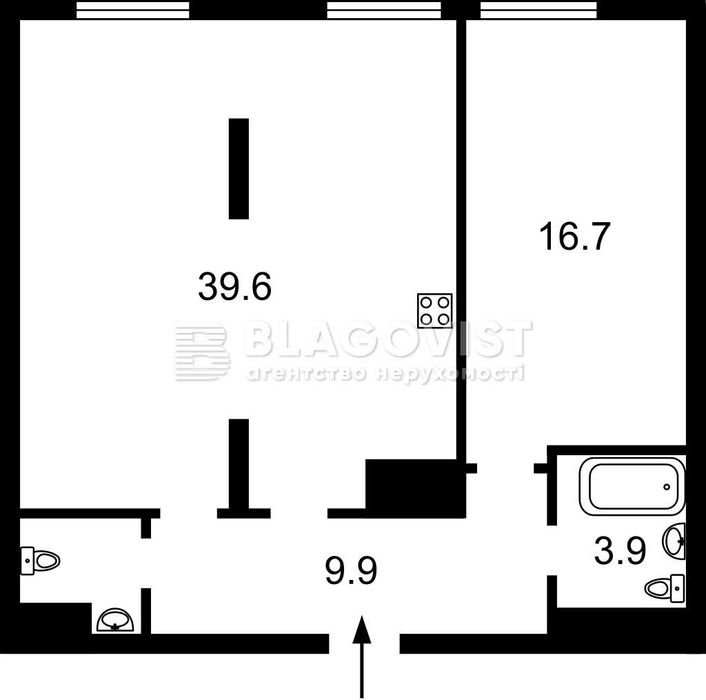 Продам 2к квартира ЖК Nordica Residence Верхогляда Андрія Драгомирова