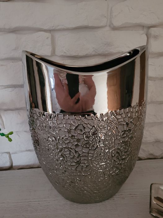Zestaw wazon, bomboniera , patera