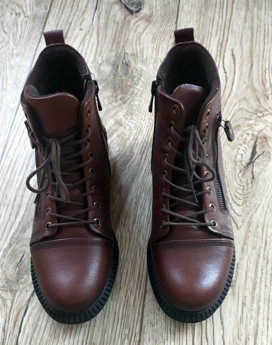 Botki skórzane T.Sokolski