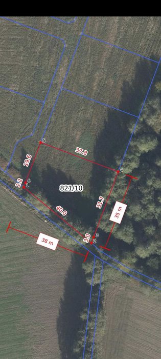 Działka budowlana - bezterminowe warunki zabudowy  Obrzycko