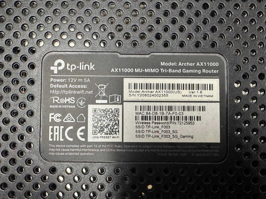 Router Tp-link Archer AX11000