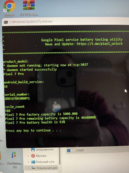 Смартфон Google Pixel 7Pro 12/128 neverlock стан 8/10