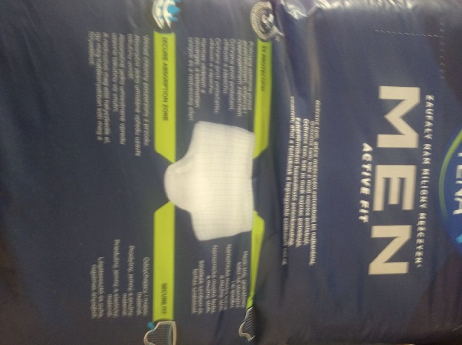Труси-підгузки Tena men premium fit level 4 maxi,size M(10),Tena men  active fit plus s/M (30)