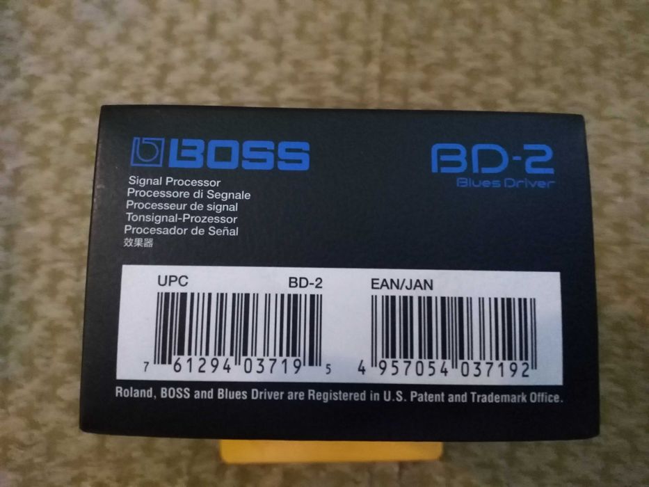 Pedal Boss BD-2 Blues Driver (Overdrive para Guitarra)