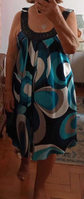 Vestido de seda "Augustus"
